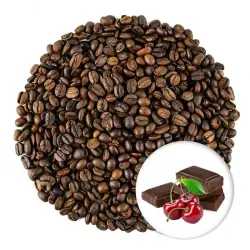 Kawa 100% arabica o smaku wiśni w czekoladzie
